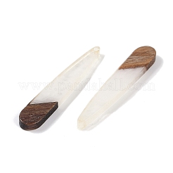 Подвески из смолы и дерева&nbsp;WOOD-F015-01D