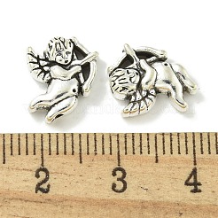 Сплавочные овальные бусины тибетского стиля  TIBE-I026-5861AS