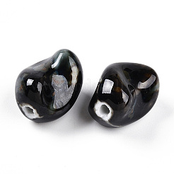 Фарфоровые бусины ручной работы&nbsp;PORC-N008-06A