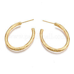 Серьги-кольца из латуни&nbsp;KK-S356-356-NF