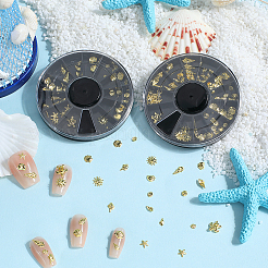 3 коробка кабошонов из сплава&nbsp;MRMJ-CP0001-51