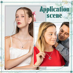 8 шт. 4 стиля цепочек из нержавеющей стали 201 и 304&nbsp;NJEW-NB0001-19