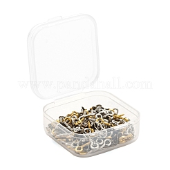 300 шт. 3 вида цветов железный винт с ушком IFIN-FS0001-08