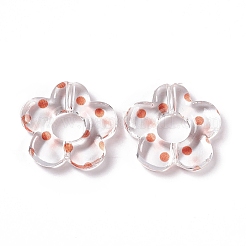 Прозрачные акриловые бусины&nbsp;OACR-C009-06C