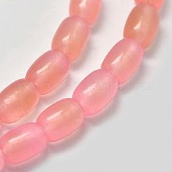 Hilos de abalorios de jade blanco natural&nbsp;G-K208-33A-01