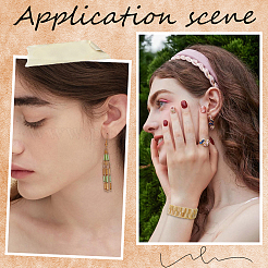 50 г позолоченные стеклянные бусины&nbsp;SEED-SP0001-08A