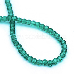 Прозрачные стеклянные бусины&nbsp;GLAA-R166-6mm-01G