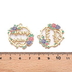 Cremagliera pendenti dello smalto della lega di placcatura&nbsp;LS-ENAM-N056-369KCG-02