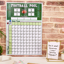 Плакат на стене футбольного бассейна&nbsp;AJEW-WH20077-012B