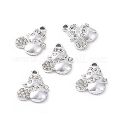 Сплава кристалла горный хрусталь подвески&nbsp;ALRI-C008-40P