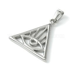 Pendentifs en acier inoxydable 304 anti-ternissement&nbsp;STAS-L275-08P
