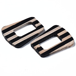 Подвески из смолы и дерева RESI-N025-013A-B02