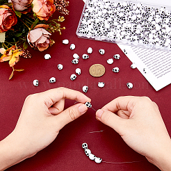 250 шт. Непрозрачные акриловые бусины&nbsp;OACR-DC0001-21-1