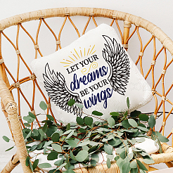 Самоклеящийся трафарет для шелкографии DIY-WH0338-302