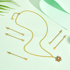 20 шт. удлинитель цепи из нержавеющей стали 304 STAS-UN0051-99