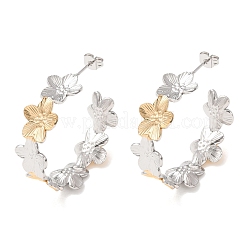 Boucles d'oreilles à tige en acier inoxydable 304 pour femmes&nbsp;SA-CBA4160-25GP