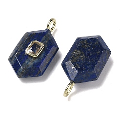 Граненые подвески из натурального лазурита&nbsp;G-F819-01G-04