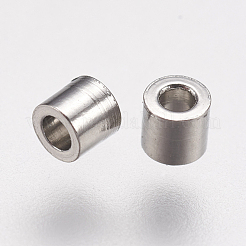 Cuentas espaciadoras de acero inoxidable 304 resistentes al deslustre&nbsp;X-STAS-K171-43P