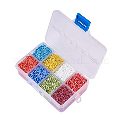 Misti 12/0 perle di vetro rotonde&nbsp;SEED-PH0006-2mm-06