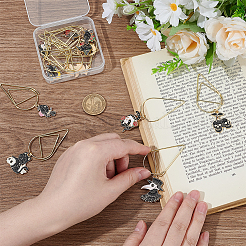 Железные скрепки в готическом стиле AJEW-AR00005