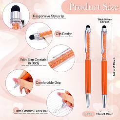 5шт пластиковая шариковая ручка&nbsp;AJEW-BT0001-14E