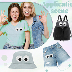 Нашивки на одежду из полиэстера&nbsp;PATC-WH0022-46F