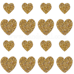 20 шт. 2 стиля блестящих смоляных стразов горячей фиксации&nbsp;DIY-CY0002-36A