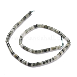 Нити бусины из натуральной зеленой линии яшмы G-P468-12