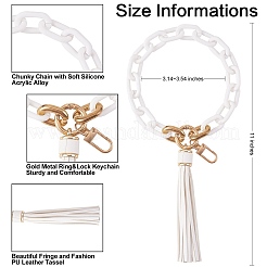 Цепочка на запястье брелок&nbsp;HJEW-SW00013-06