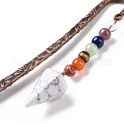 Segnalibro sintetico howlite&nbsp;AJEW-C025-01A