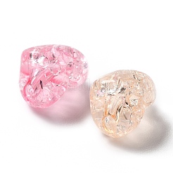 Прозрачные акриловые бусины&nbsp;X-TACR-K003-02