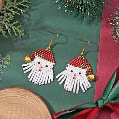 Железа болтающийся серьги EJEW-MZ00192