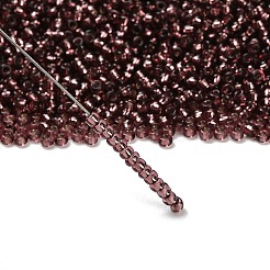 Индиго 11/0 круглый прозрачный стеклянный бисер&nbsp;X-SEED-Q007-F57