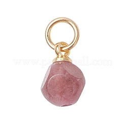 Натуральные разноцветные турмалиновые граненые подвески в виде игральных костей&nbsp;PALLOY-JF05110-01