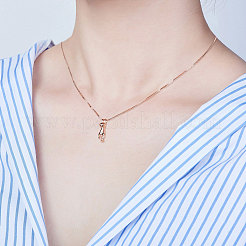 925 серебряное ожерелье с подвеской в виде котенка JN427C