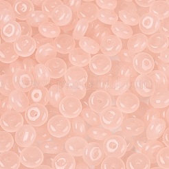 Cuentas de semillas de vidrio de jade de imitación&nbsp;SEED-Q042-01A-C02