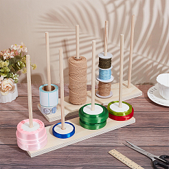 Держатель деревянной нити на 4 катушку DIY-WH0308-732