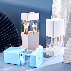 Абс с пластиковым контейнером для хранения косметической щетки&nbsp;AJEW-WH0168-18C