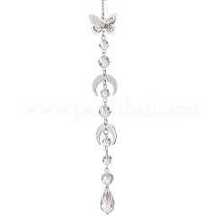 Стекло каплевидное окно висит ловцы солнца HJEW-JM04546