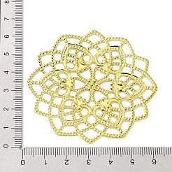 Crémaillère placage cabochons filigranes de fer&nbsp;IFIN-Q134-14G