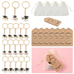 30 Stück Emaille-Schlüsselanhänger&nbsp;KEYC-YW00202-01