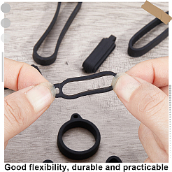 55шт 11 стиля силиконовый кулон SIL-CP0001-07