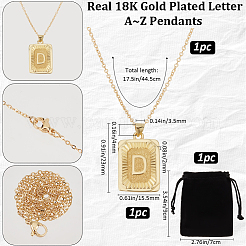 1 шт. латунные подвески NJEW-BBC0001-18D