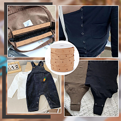 10 ярд полиэстеровой ленты для пришивания кнопок&nbsp;DIY-OC0012-96A