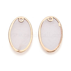 Подвески из натуральных ракушек Capiz SSHEL-T017-24