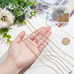 20 шт. набор из цепочек из нержавеющей стали 304 двух цветов&nbsp;MAK-NB0001-28