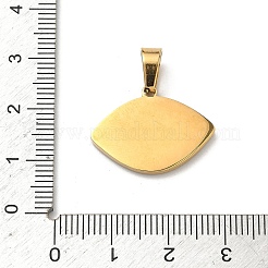 Подвески из нержавеющей стали 304 с эмалью&nbsp;STAS-H255-01A-G