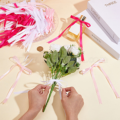 120 шт. бант из двухцветного полиэстера&nbsp;AJEW-FG0005-36