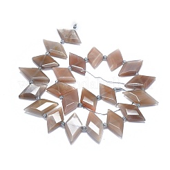 Filamenti di perline Sunstone naturale&nbsp;G-O179-H18