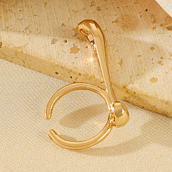 Открытые манжеты из цинкового сплава для женщин&nbsp;WH-WG0A441-01